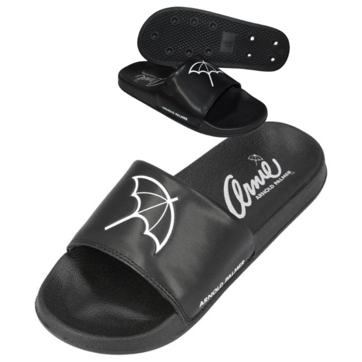 軽くてスミマセン L アーノルドパーマー AN5005 黒 シャワーサンダル キッズ ジュニア 婦人 レディース 事務所 オフィス 履き つっかけ拍卖