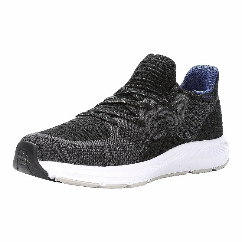 ヒモは飾りのスリッポン 25.0cm ムーンスター シナジークッション SNGY L23 ブラック (N) 3E 婦人 レディース スニーカー ウォーキングシュ拍卖