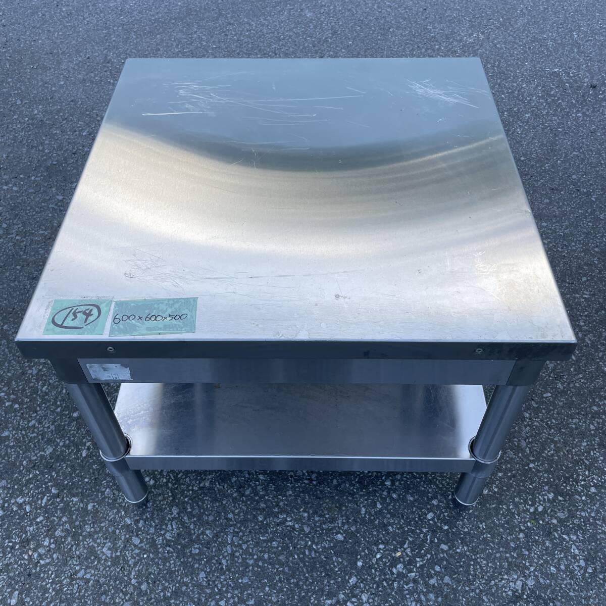 ☆【札幌店開店二周年記念セール!作業台/600×600×500(mm) /中古品/札幌発】1591-154拍卖