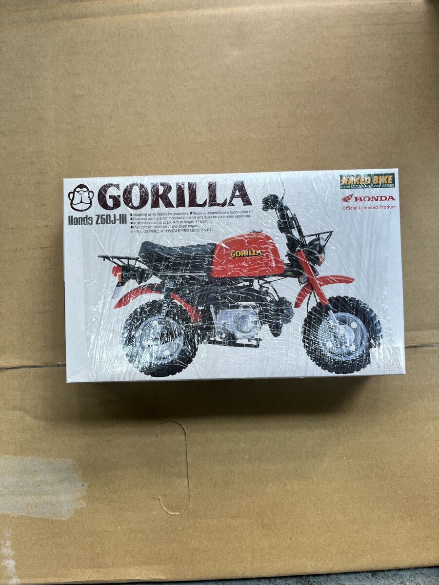 送料無料 ホンダ ゴリラ 1/12スケール 株式会社アオシマ文化教材社 Z50J-III HONDA GORILLA拍卖