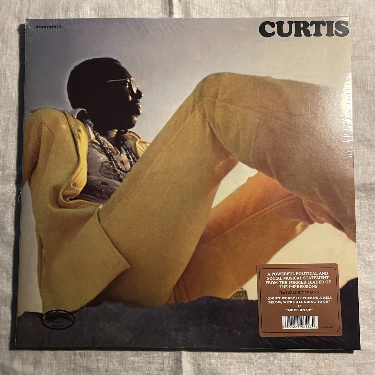 【 2013 repress 】Curtis Mayfield Curtis The Makings Of You Move On Up 収録 送料無料 シュリンク未開封 拍卖