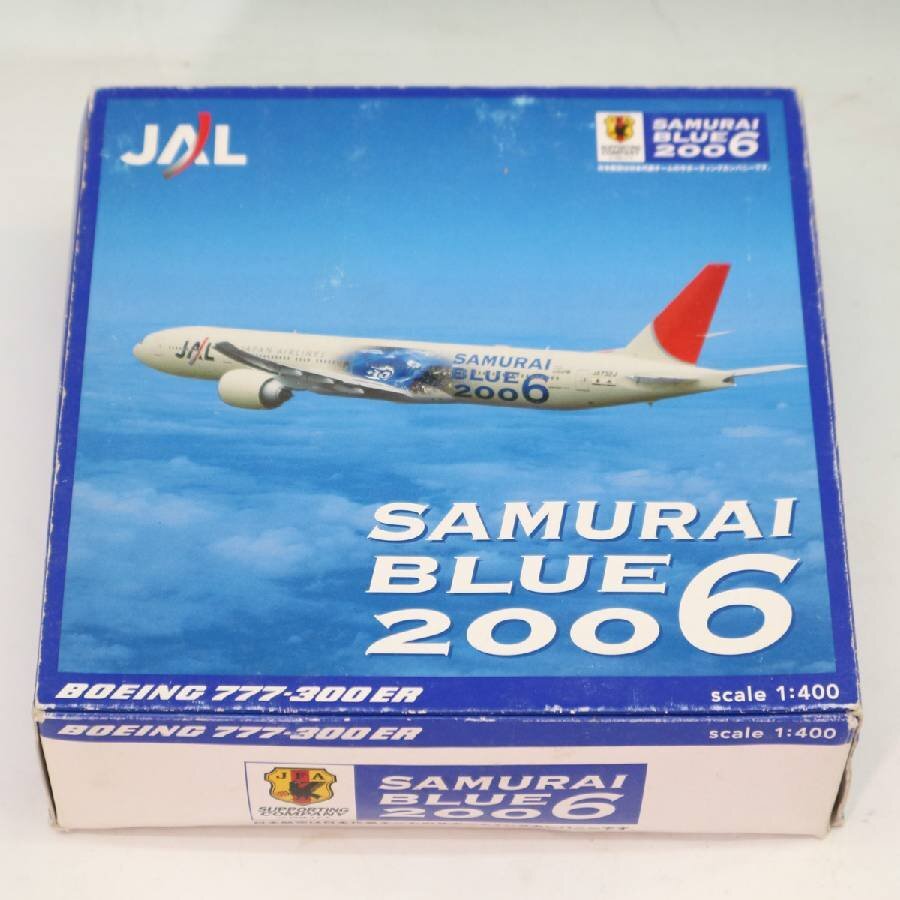 JAL SAMURAI BLUE 2006 1/400 ボーイング 777-300ER 模型 サムライブルー herpa◆283f03拍卖
