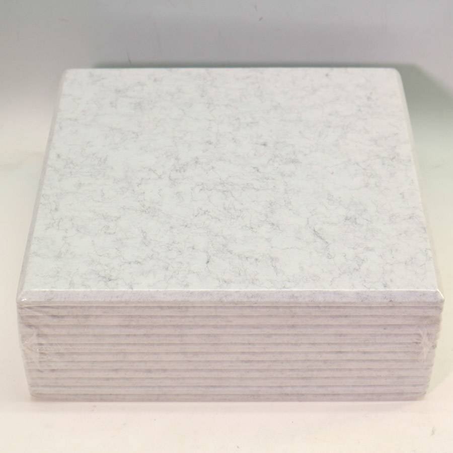 【12枚セット】貼るだけ簡単 吸音ボード 30×30cm まとめ売り 色:グレー 防音パネル 壁☆270y06拍卖