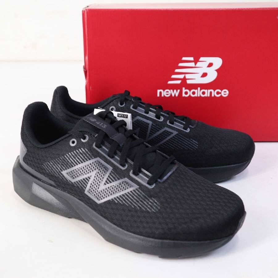 未使用品 ニューバランス M413LA3 28cm ワイズ2E ランニングシューズ スニーカー ブラック New Balance★287v32拍卖