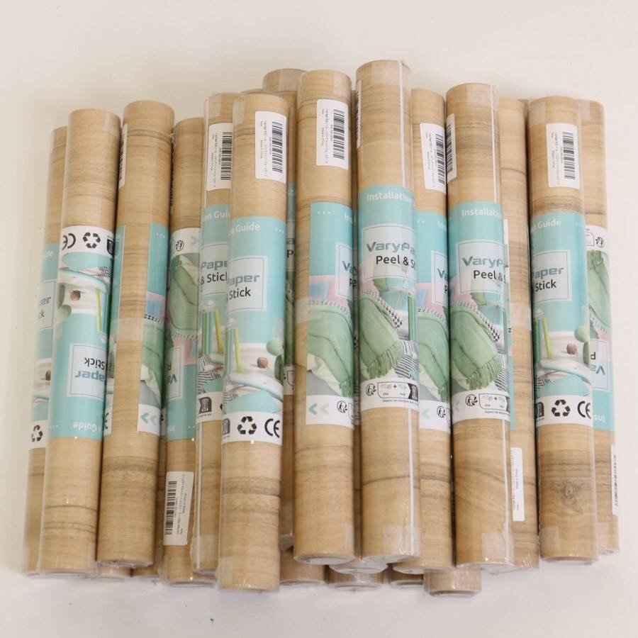 【27本セット】【幅40cm】VaryPaper 壁紙シール シート 木目柄 生活防水・生活耐熱 貼って剥がせる DIY リメイク◆255f11拍卖