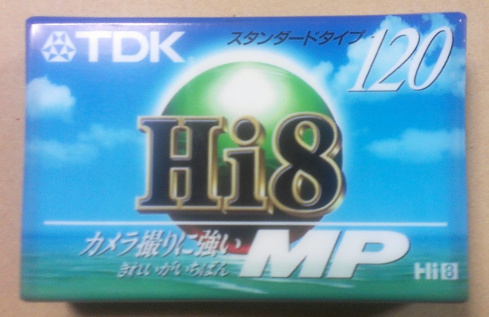【中古】TDK Hi8 MP スタンダートタイプ120分拍卖