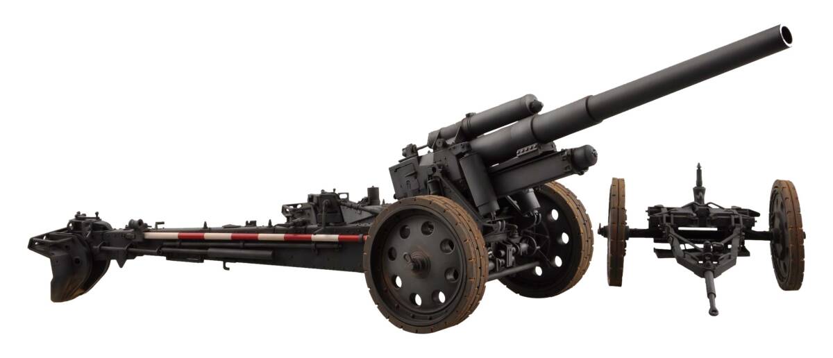 【中古】メリットインターナショナル 1/16 ドイツ 15cm s.F.H. 18 重榴弾砲 プラモデル拍卖