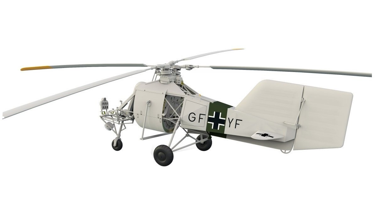 【中古】ミニアート 1/35 ドイツ軍 FL282 V-6コリブリ プラモデル MA41001拍卖