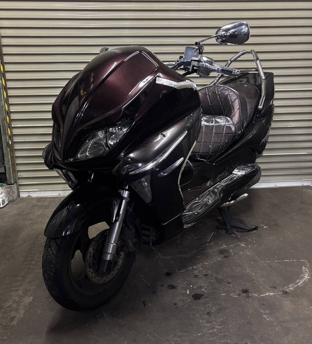 ☆手渡しのみ☆未チェック現状ベース車 ホンダ・フォルツァZ・MF08 ・4ストインジェクション車拍卖