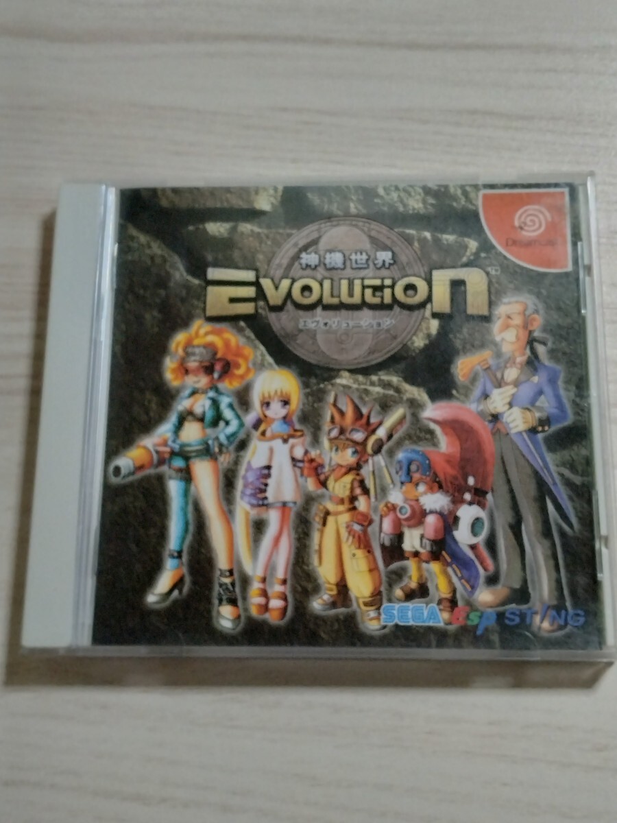 ドリームキャスト 神機世界エヴォリューション DC ゲームソフト RPG拍卖