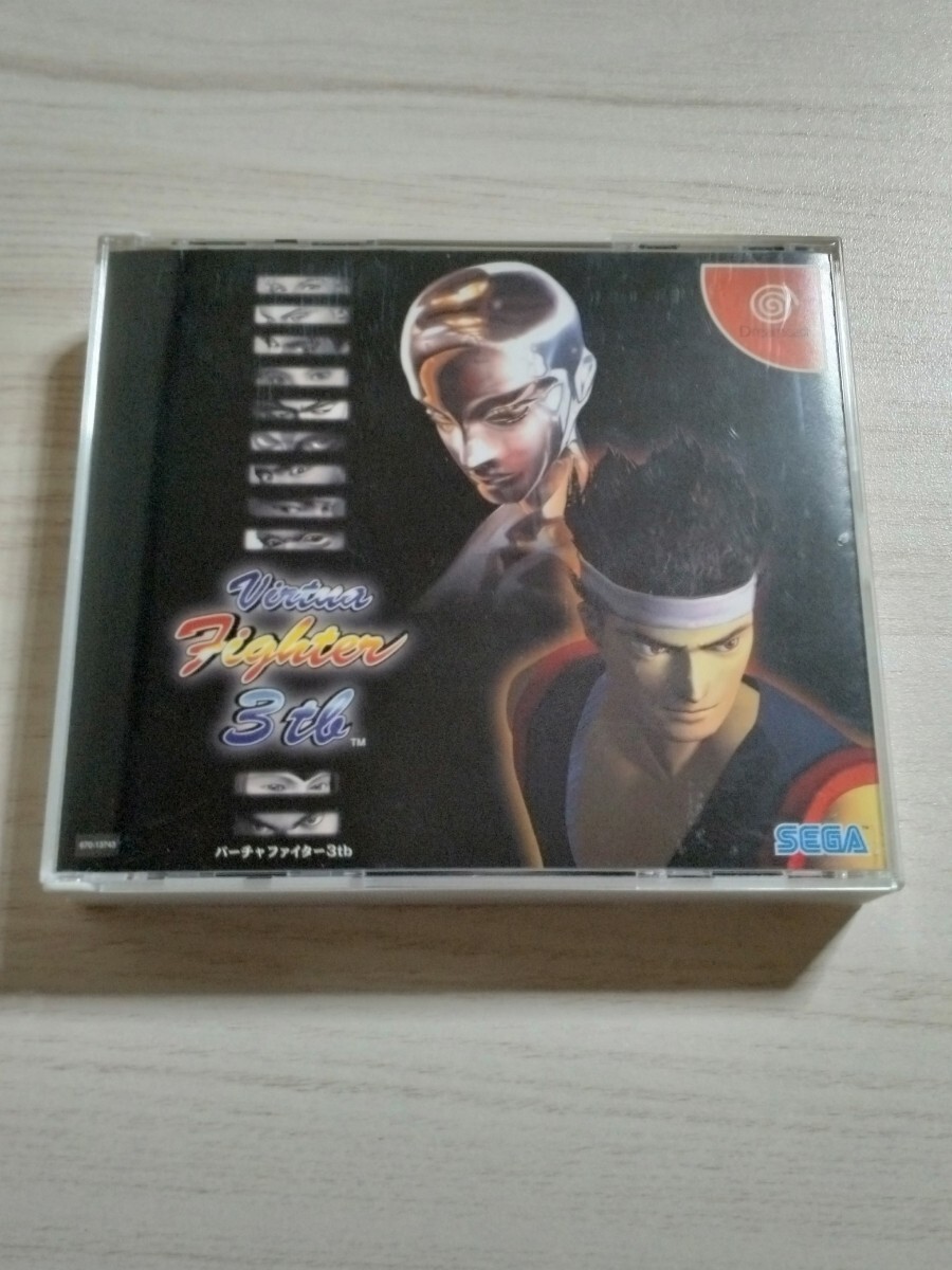 ドリームキャスト バーチャファイター3tb セガ Dreamcast ゲーム ソフト DC 2枚組 SEGA ハガキ帯付き拍卖