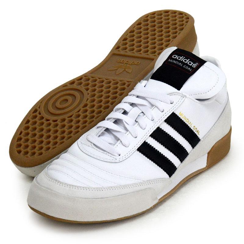 1・スピード発送 新品未使用 adidas(アディダス) ムンディアル ゴール フットサルシューズ ID4047(White/Black/Gold)26.5CM拍卖