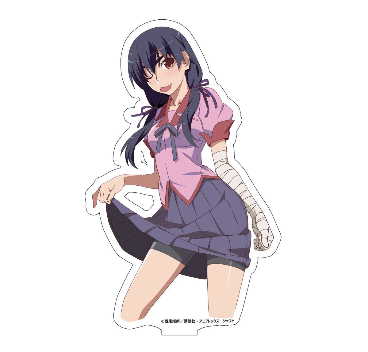 物語シリーズ 神原駿河 アクリルスタンド 新品未開封 化物語 オフ&モンスターシーズン 沢城みゆき拍卖