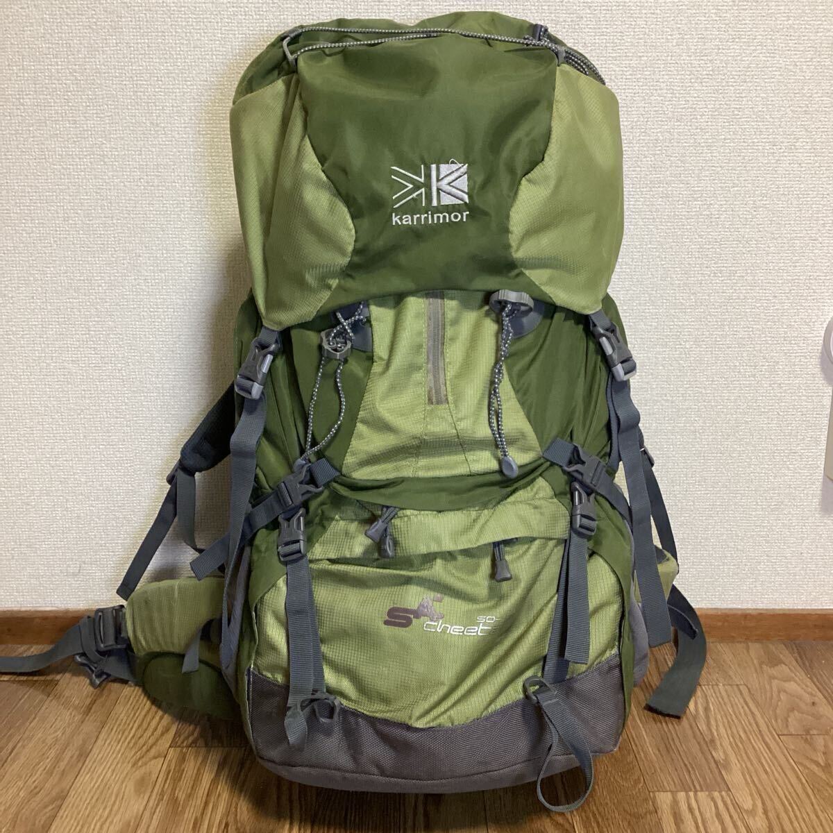 カリマー バックパック 50-70L ◆ Karrimor Cheetah ◆ 縦走 テント泊 雪山登山 バックパッカー 拍卖