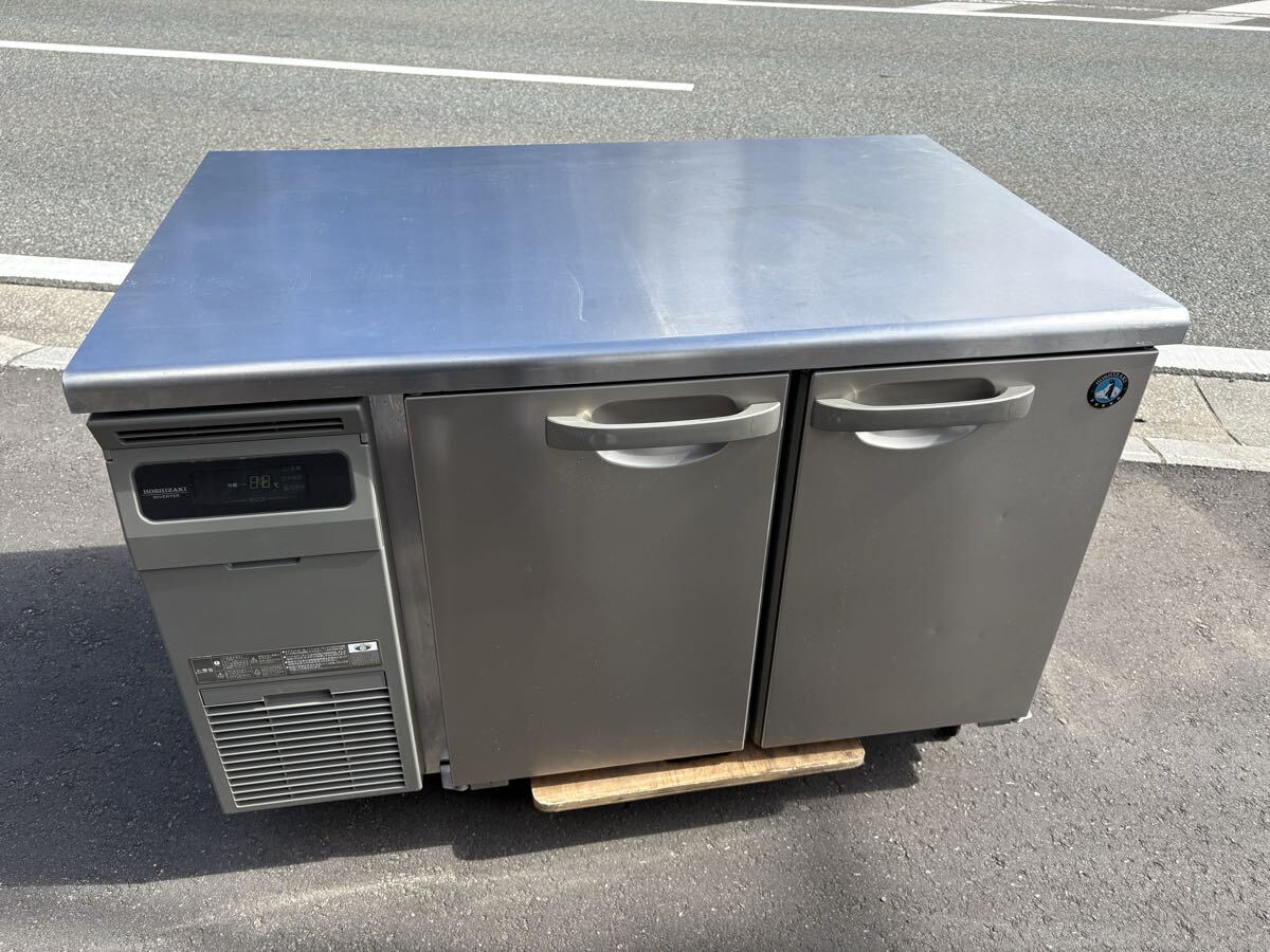 ■中古品 ホシザキ業務用テーブル形冷蔵庫 RT-120SDG-ML 2021年 台下冷蔵庫 1200x750x800mm 動作問題なし 厨房②■拍卖