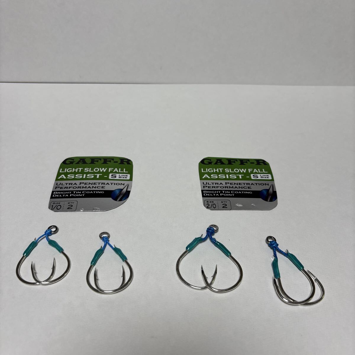 BKK アシストフック GAFF-R 1/0 2個 2/0 2個のセット Sラインサイズ拍卖