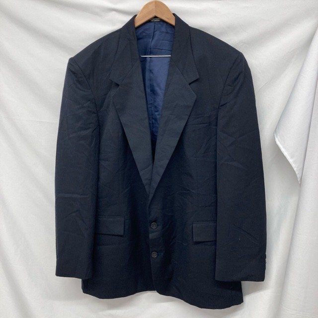 C242 ラフィナッティ 46 アメリカ古着 USA製 テーラードジャケット ネイビー RAFFINATTI GOLD メンズ拍卖