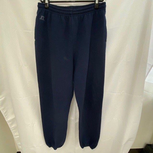 A1934 ラッセルアスレチック XL アメリカ古着 裏起毛 コットンポリ スウェットパンツ ネイビー RUSSELL ATHLETIC メンズ拍卖