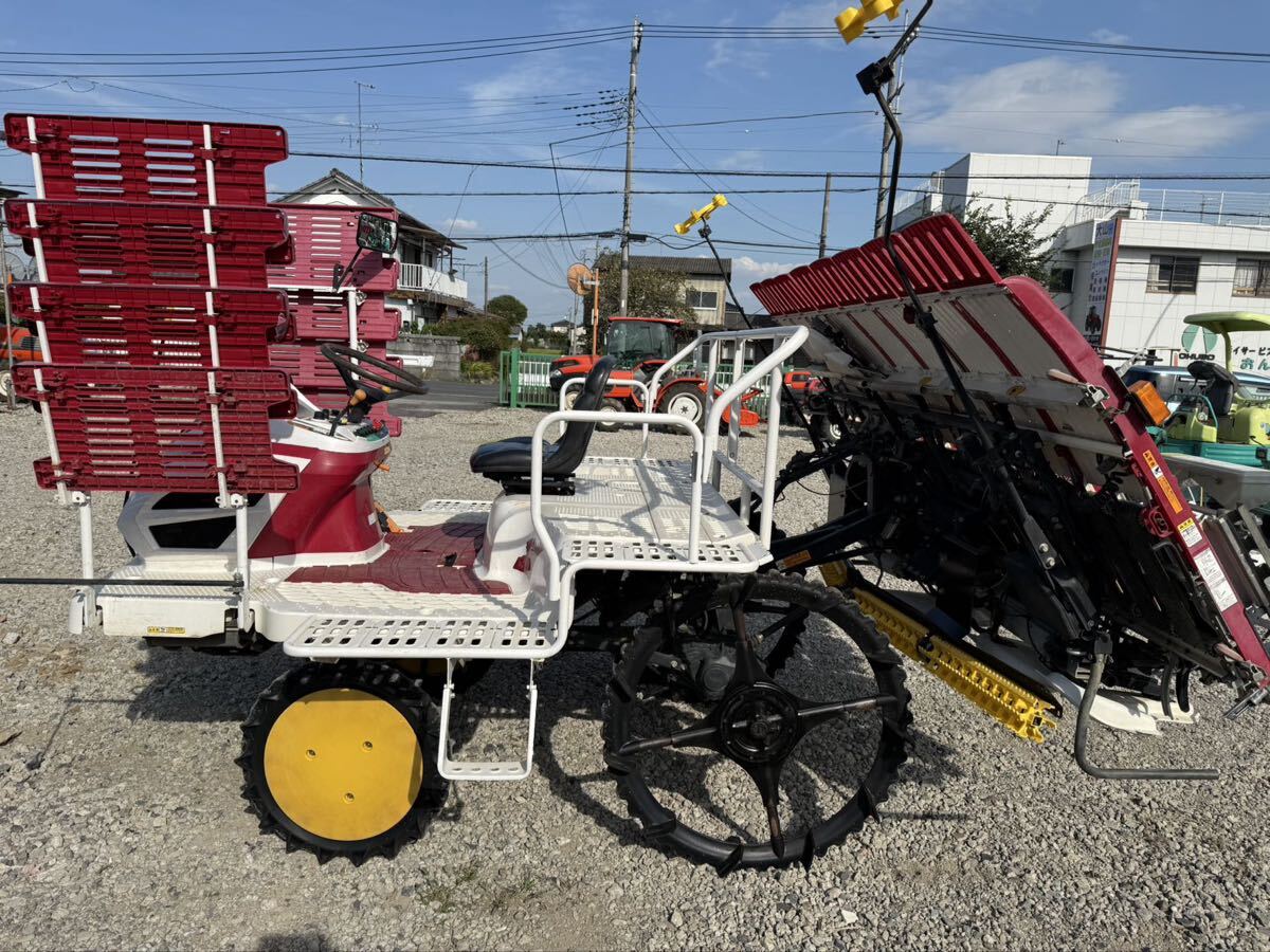 ヤンマーP0007 YR8D 田植え機 アワーメーター494h拍卖