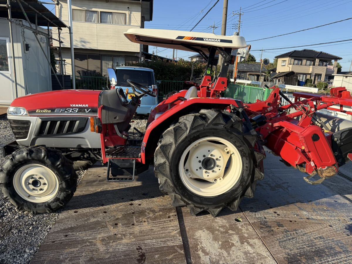 ヤンマー トラクター EF334V アワーメーター1196.5h 馬力34拍卖