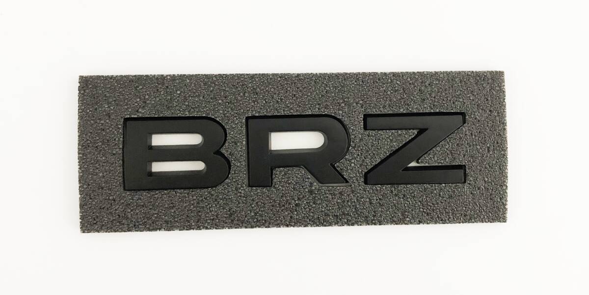 ST-123 スバル SUBARU BRZ マットブラック エンブレム 3M両面テープ付き拍卖