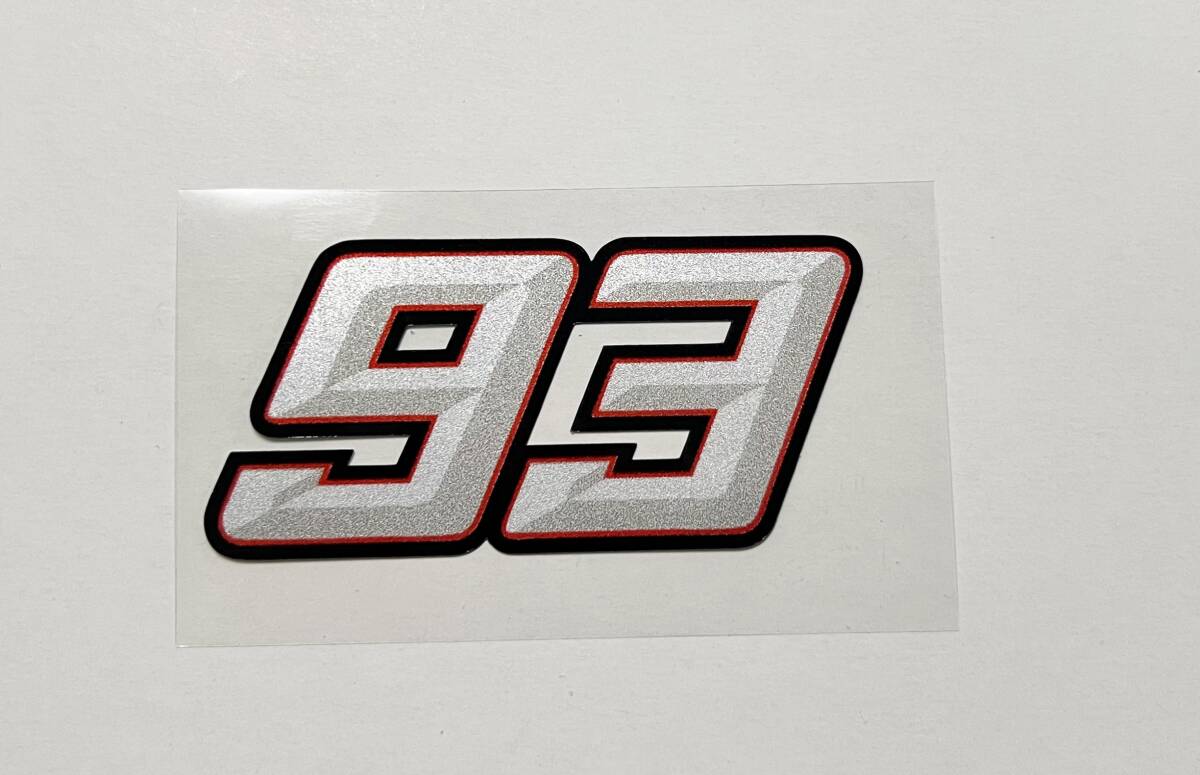 ST-118 MotoGP 93 Marc Marquez マルクマルケス 3M ステッカー 反射剤入り拍卖