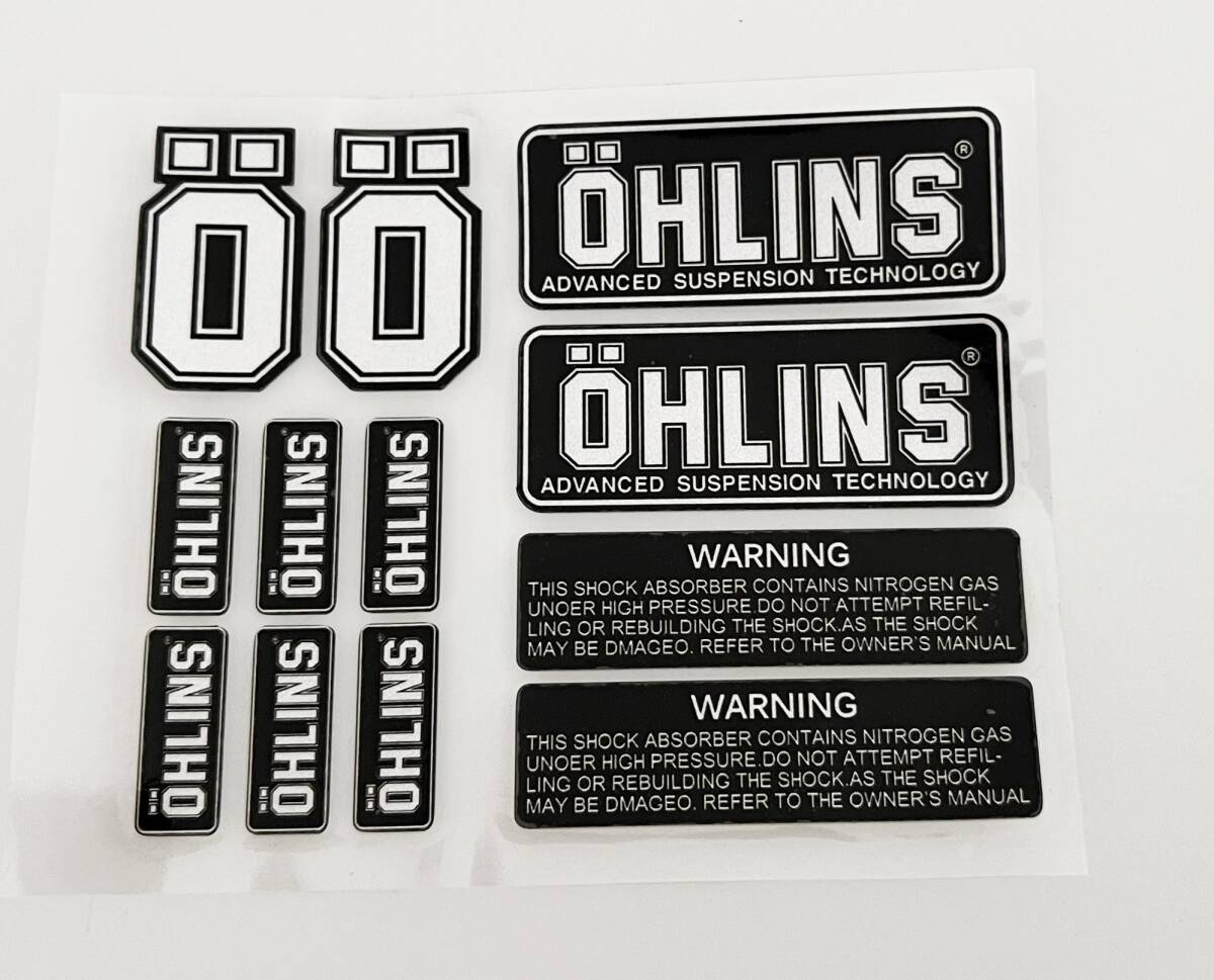 ST-019 OHLINS オーリンズ 3Mステッカー 12点セット 反射剤入り拍卖