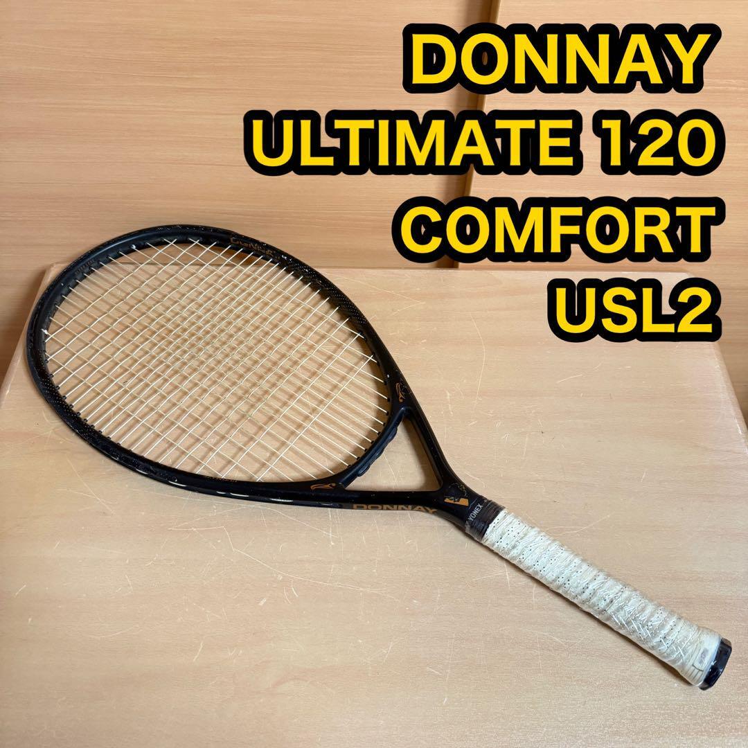 稀少品 貴重 レア DONNAY ドネー ULTIMATE アルティメイト 120 COMFORT コンフォート 硬式 テニス ラケット USL2拍卖