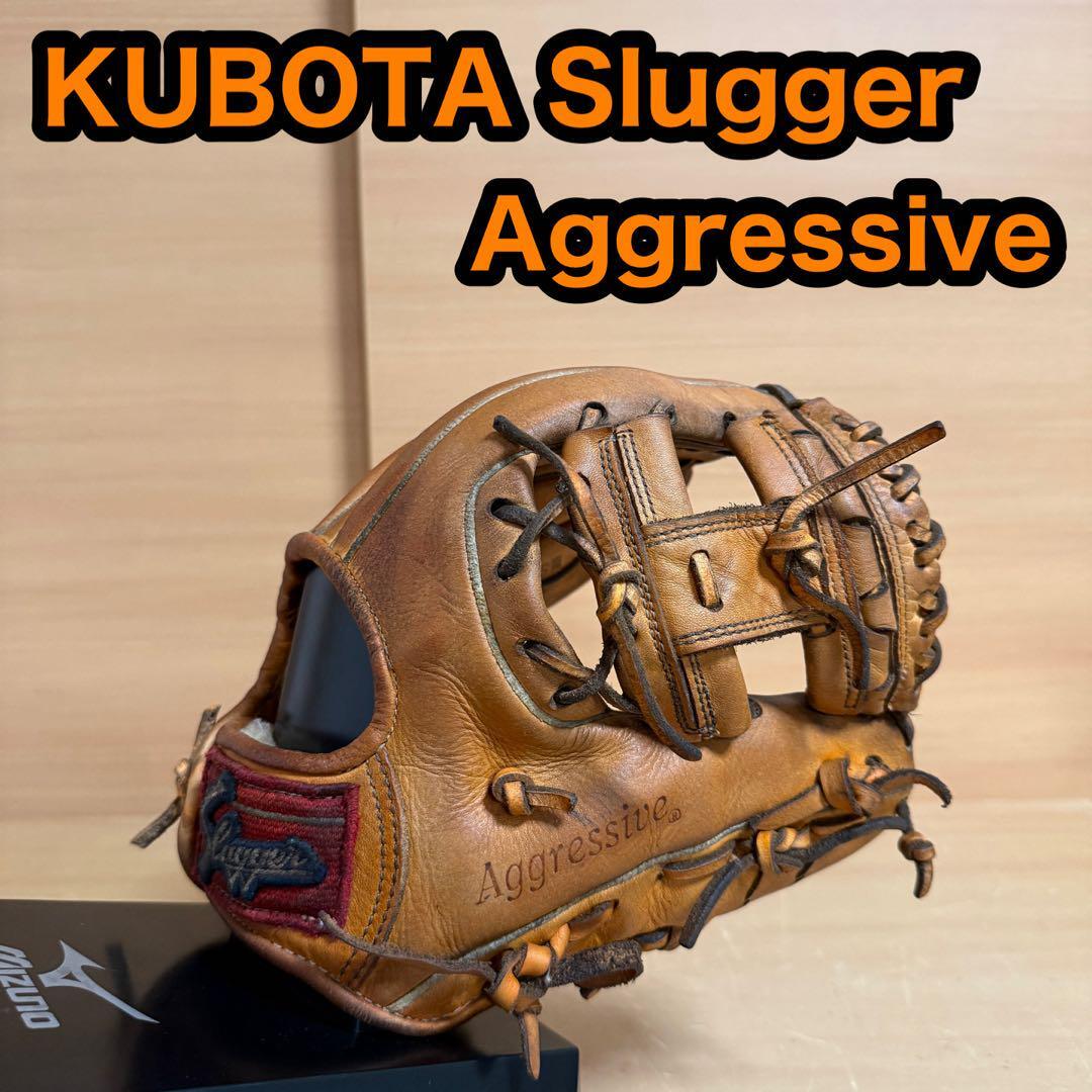 KUBOTA Slugger 久保田スラッガー Aggressive アグレッシブ 一般 軟式用 内野手 野球 グローブ 型番 KSN-L7S Ⅲ拍卖