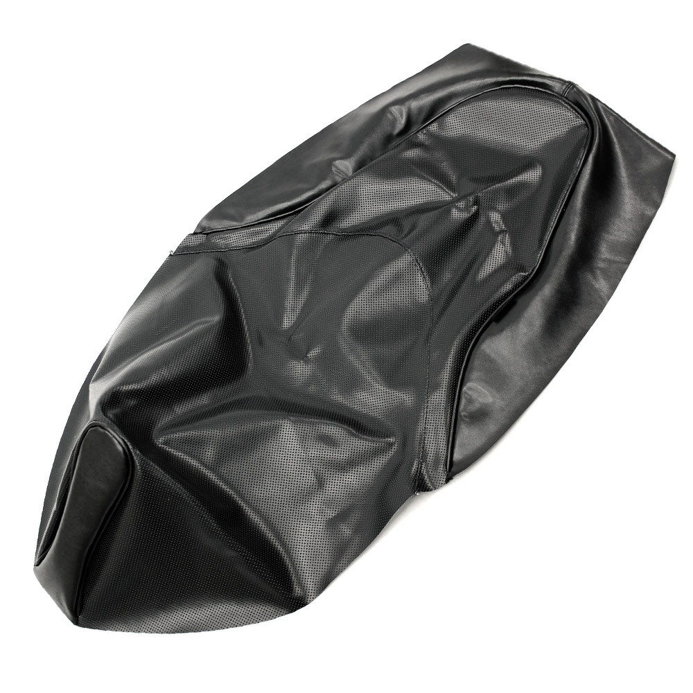 ヤマハ マジェスティS/S-MAX 張替え用 シートカバー 黒ディンプル 黒バイピング (トクトヨ)Tokutoyo拍卖