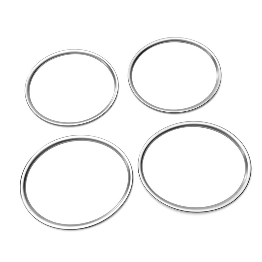 プリウス PHV ZVW52 スピーカーリング インテリアパネル ガーニッシュ ABSメッキ フロント/リア 4点@@拍卖