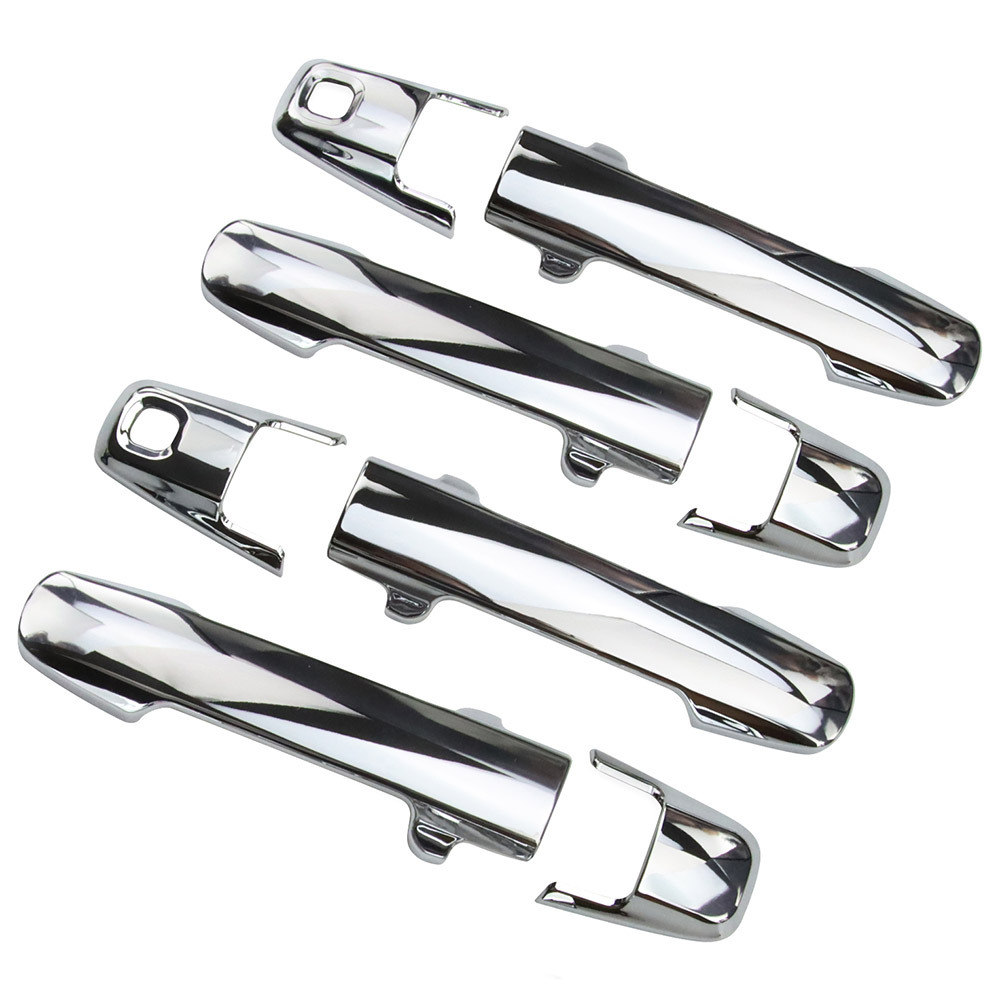 スズキ ハスラー MR52S/MR92S ドアハンドルカバー アクセサリー 外装 ガーニッシュ 8P 鏡面メッキ仕上げ拍卖