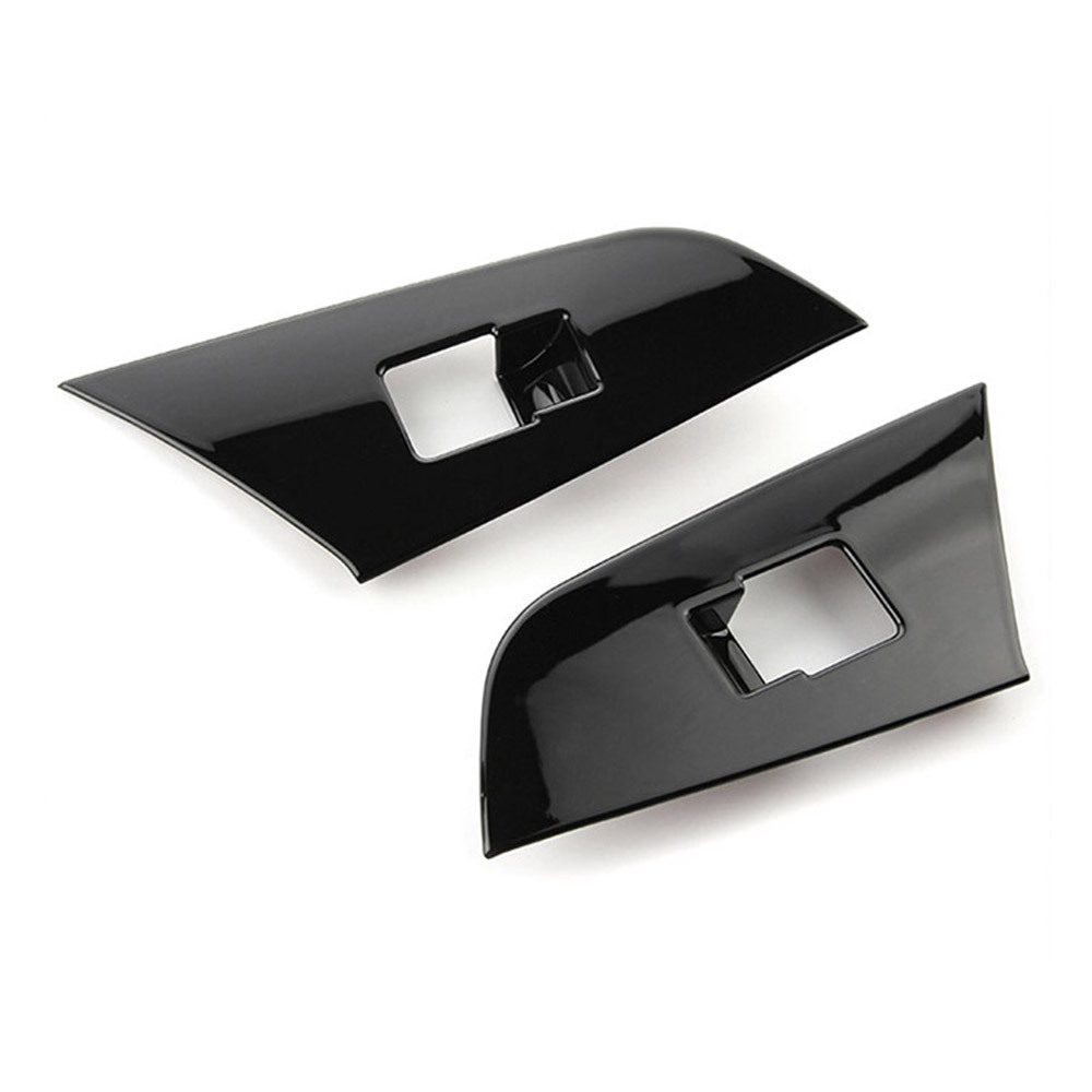 プリウス PHV ZVW52 リア ウインドウスイッチカバー ドアスイッチカバー ピアノブラック ABS 左右セット拍卖