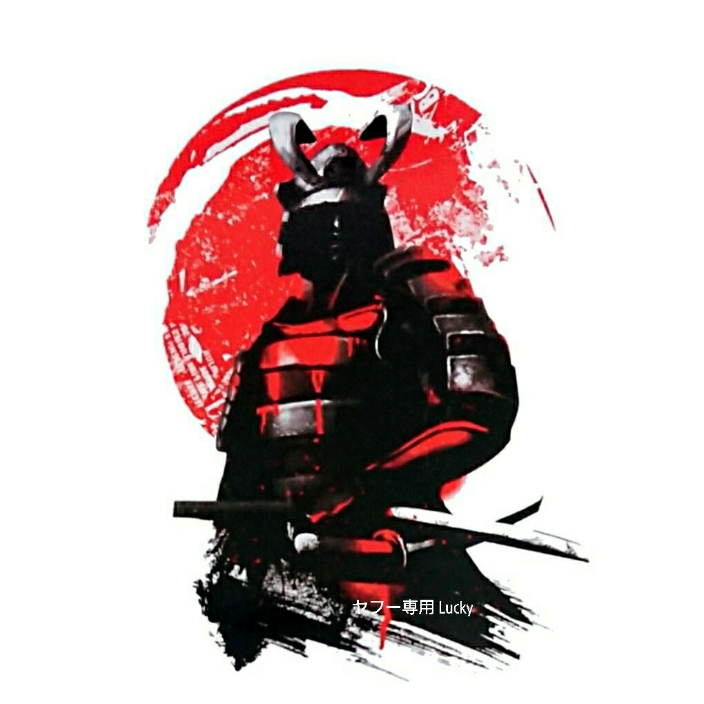 転写 ステッカー 車 カッティングステッカー シール シート デカール 日本 和風 戦国 侍 武士 日本刀 刀 水墨画 バイク 装飾 luk576拍卖