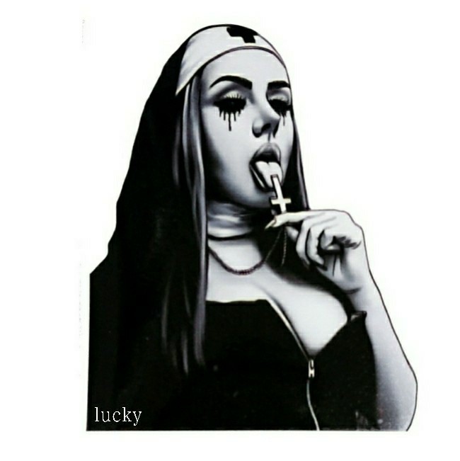 転写 ステッカー 車 カッティングステッカー シール シート デカール クール ワイルド シスター ロザリオ 十字架 ガール 装飾 luk329拍卖