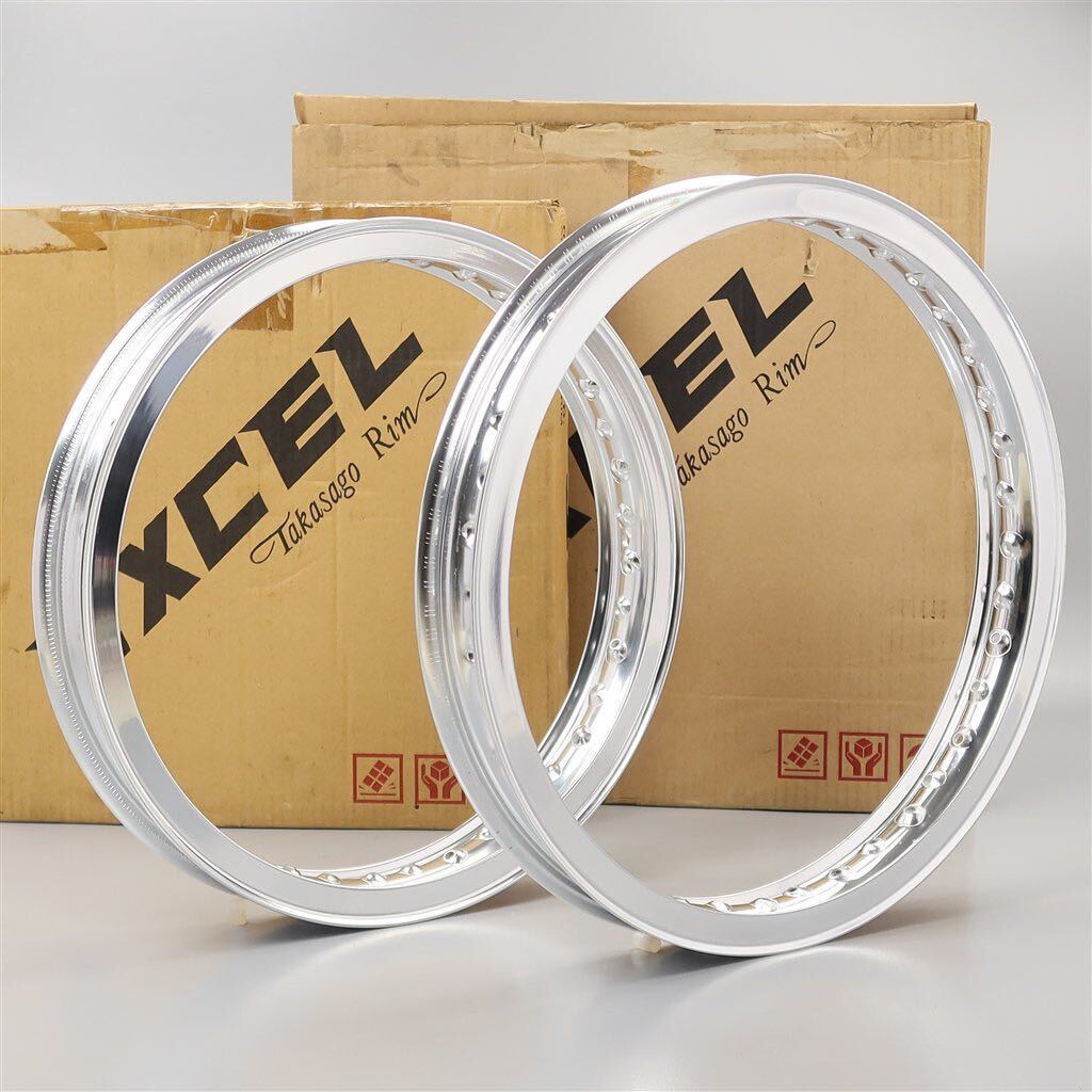 前後セット RKエクセル H型アルミリム 19×2.15 18×2.50 z1 z2用 新品未使用 RK Excel拍卖