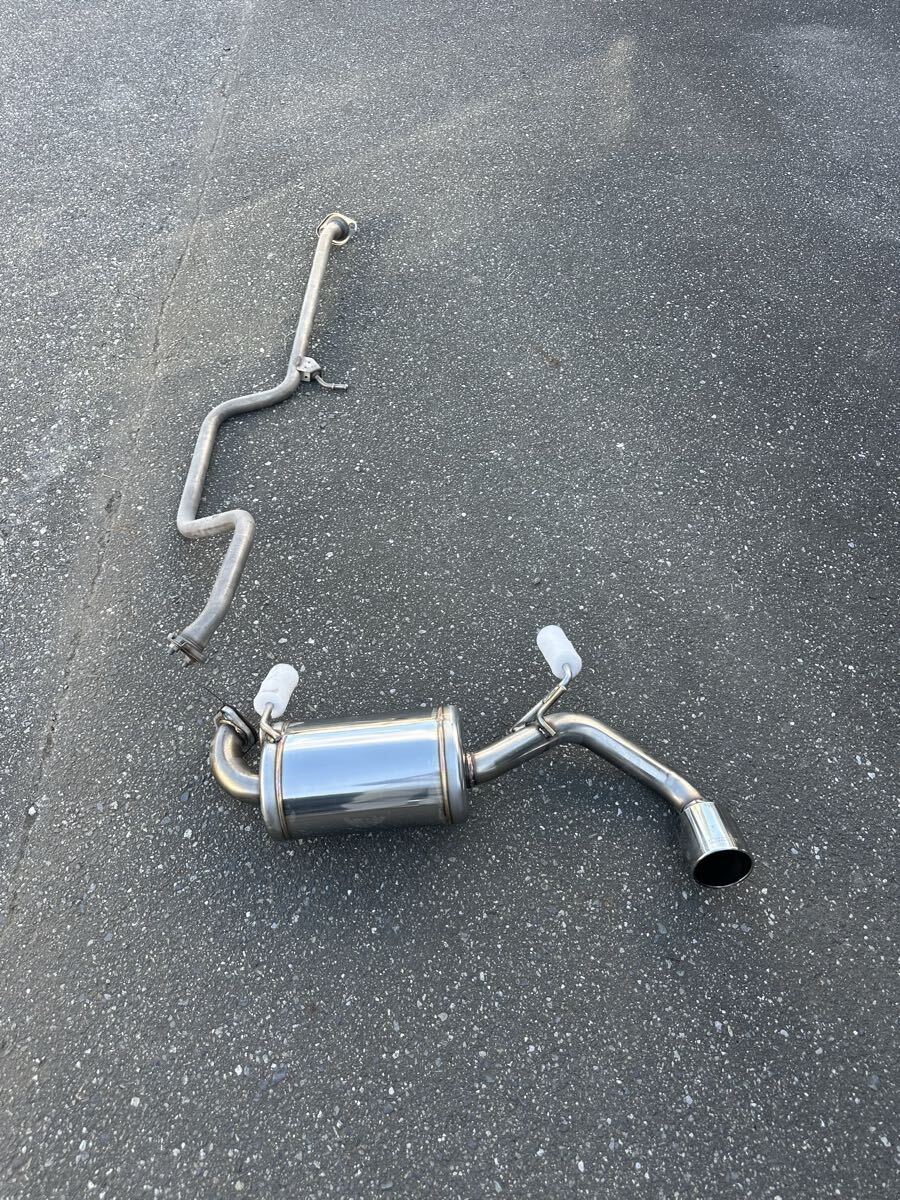 jb64 ジムニー用 ロッソモデロマフラー 中間パイプ付き 車検対応 引き取りにて 埼玉県深谷市より拍卖