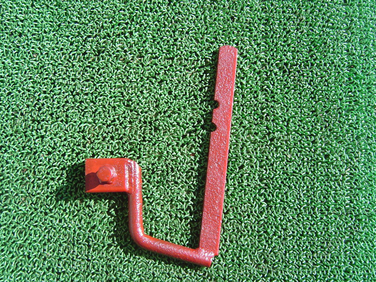 c/ ニューイエロー培土器 培土器 うね立て 畝立て 専用取付棒 三菱 ミツビシ 管理機 MMR68用 おそらくMMR60 MMR65にも取付け可能拍卖