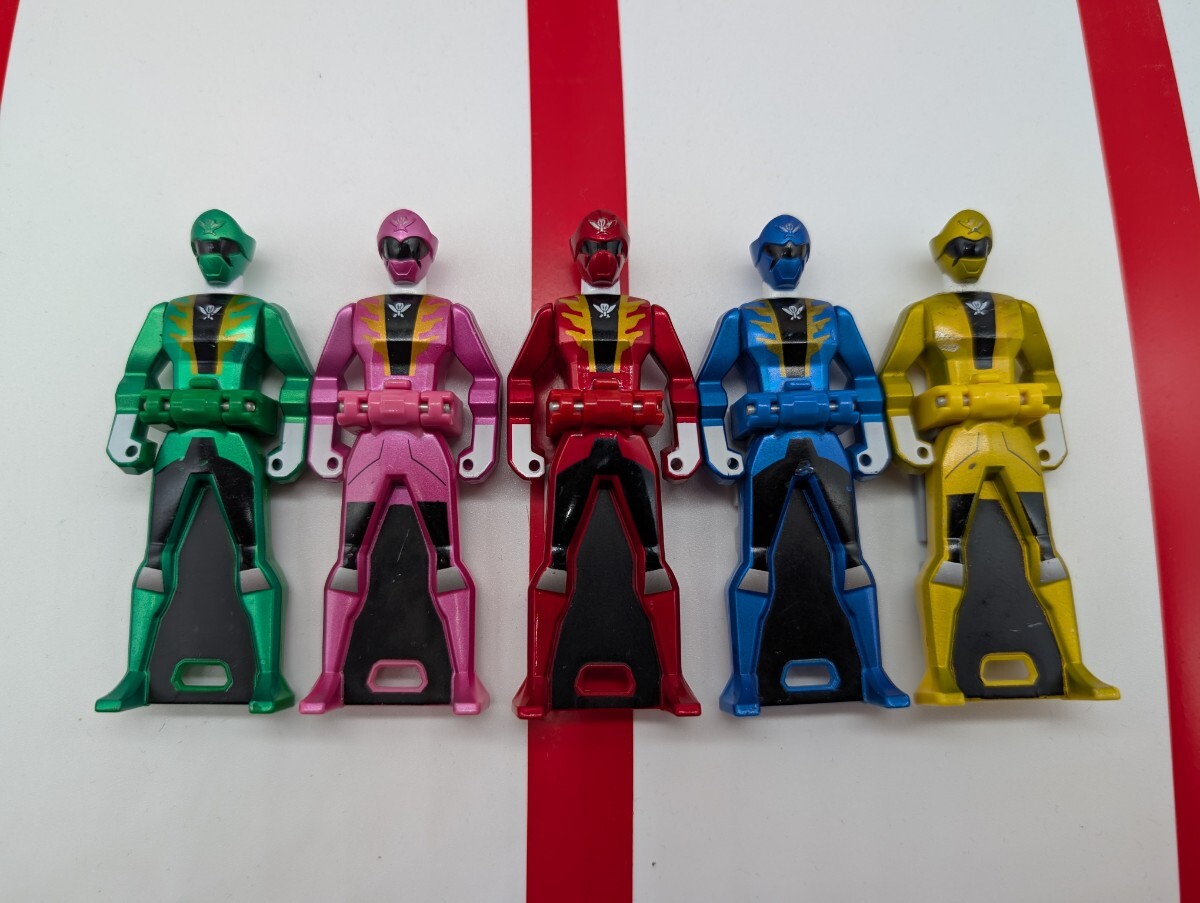 海賊戦隊 ゴーカイジャー レンジャーキー  5体セット 大いなる力拍卖