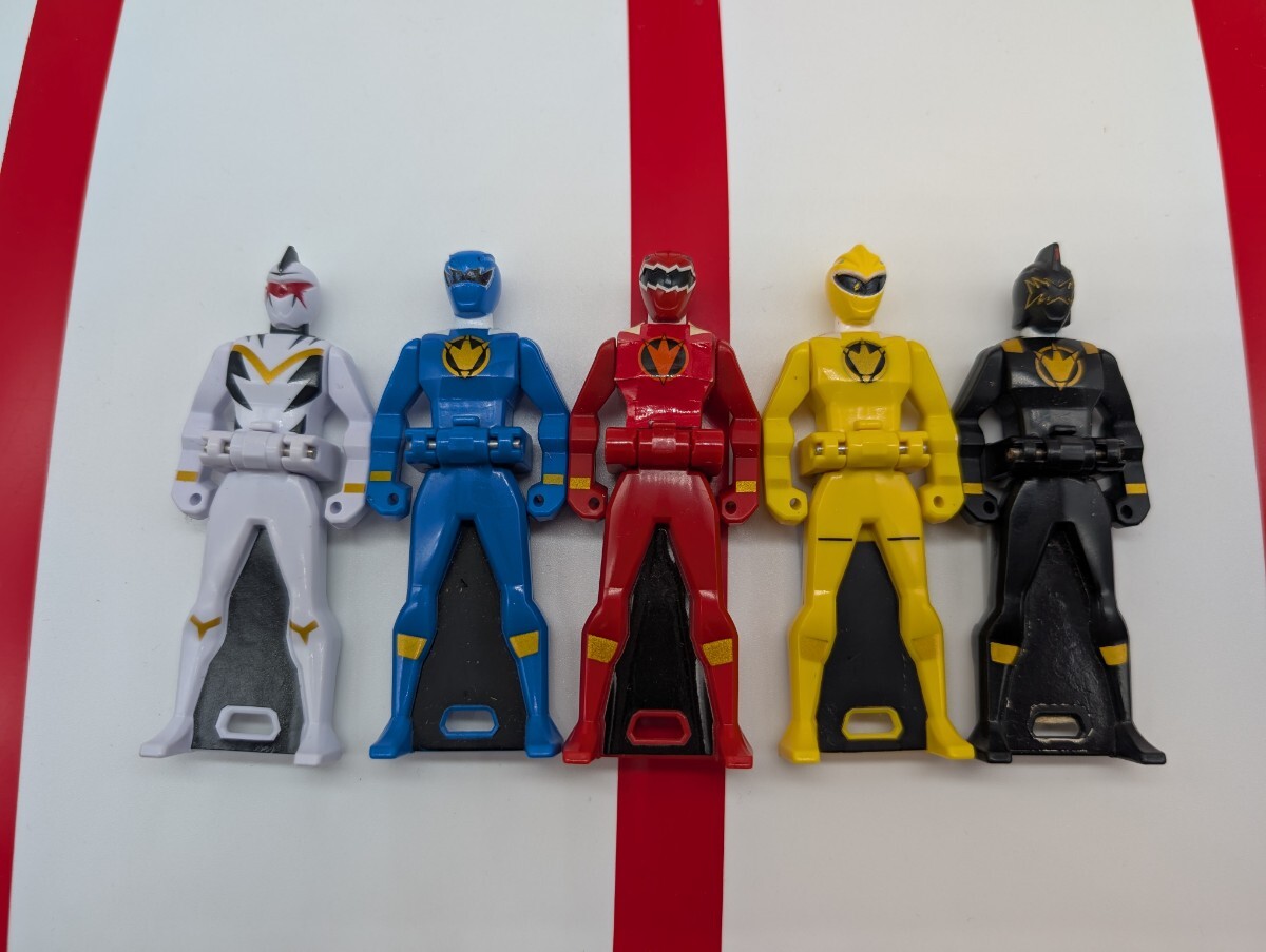 海賊戦隊 ゴーカイジャー レンジャーキー  アバレンジャー 5体セット拍卖