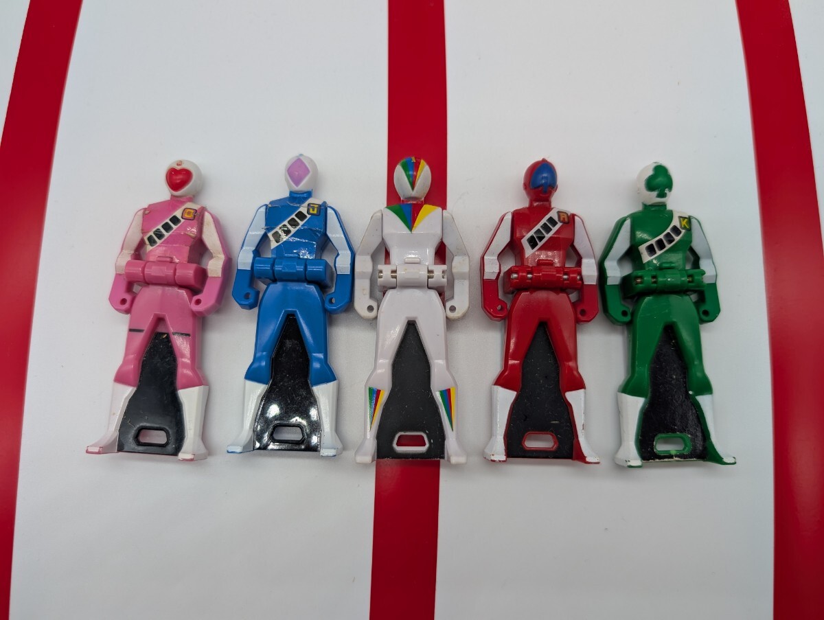 海賊戦隊 ゴーカイジャー レンジャーキー  ジャッカー電撃隊 5体セット拍卖