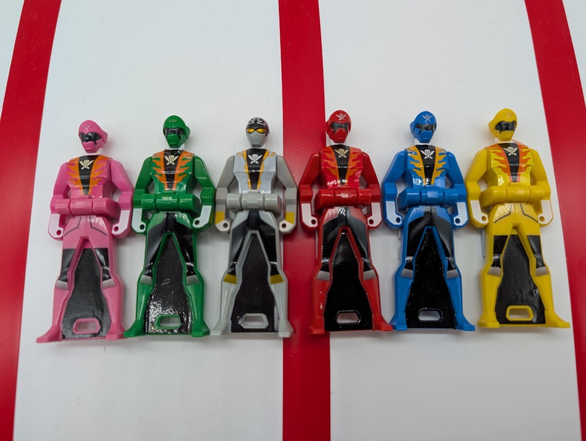 海賊戦隊 ゴーカイジャー レンジャーキー  6体セット拍卖