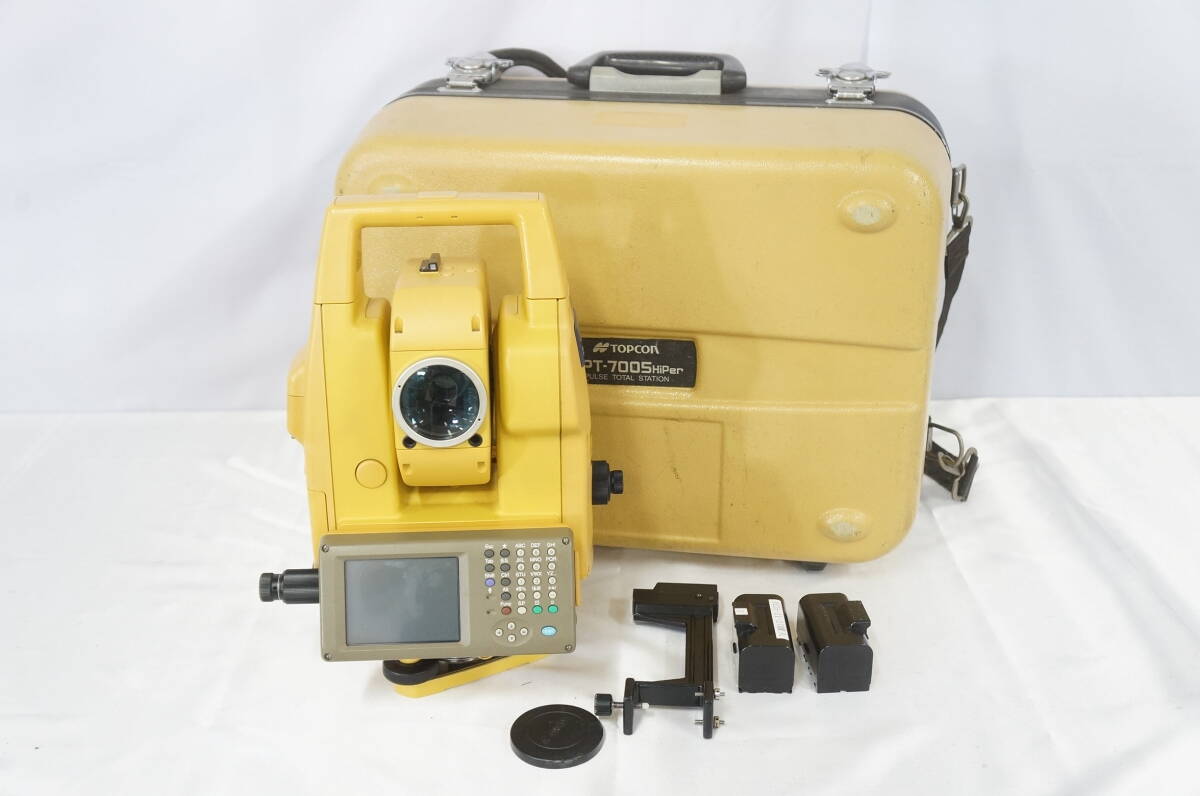 TOPCON トプコン GPT-7005 Hiper トータルステーション 測量 0610241211拍卖