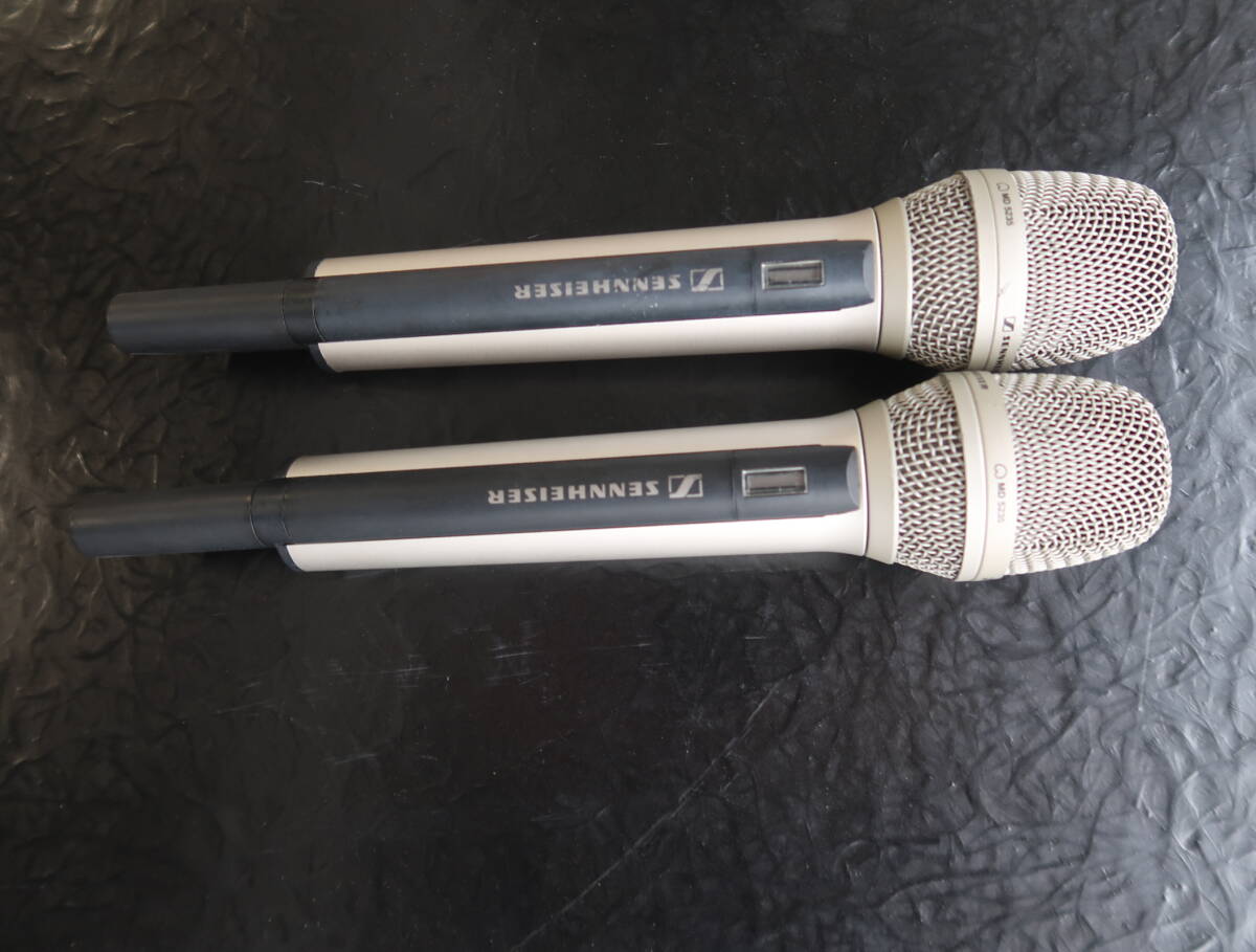SENNHEISER|SKM5200Ⅱ NI-L-JP×2本 +受信機 EM3731×1台(ゼンハイザー・ワイヤレスハンドマイク+チューナー)拍卖
