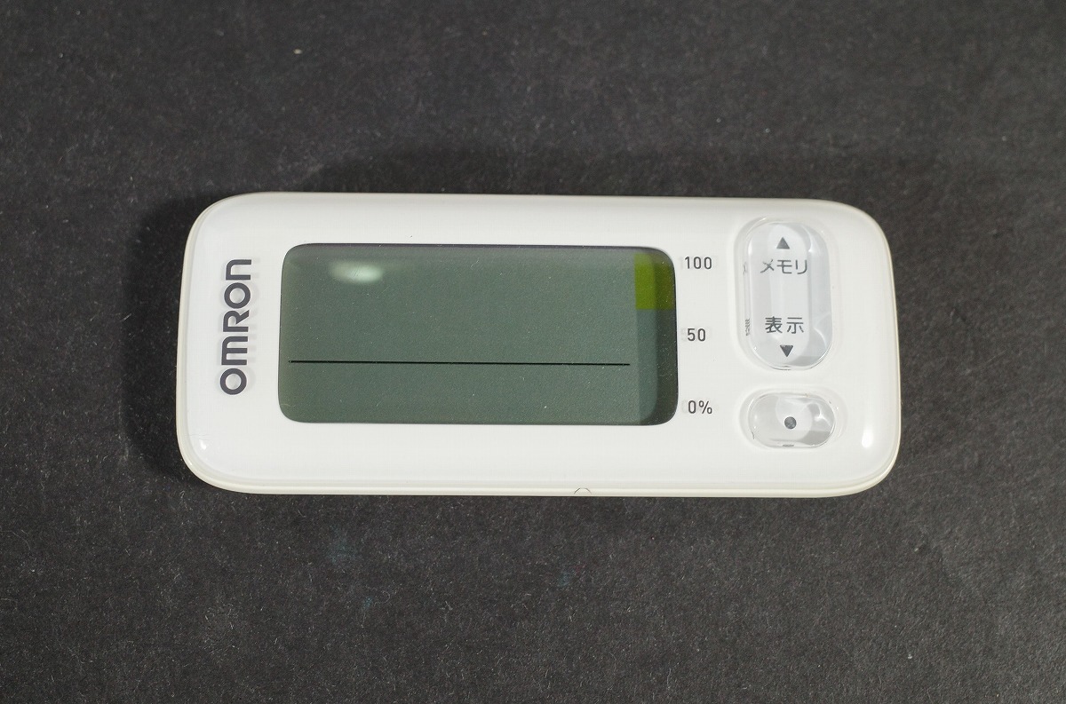 オムロン OMRON 活動量計 カロリスキャン HJA-403C 中古品拍卖