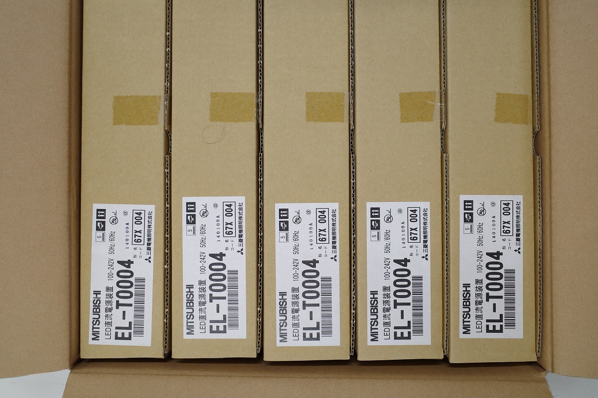 1円~ 未開封 10個セット 三菱電機製 LED用直流電源装置 EL-T0004拍卖