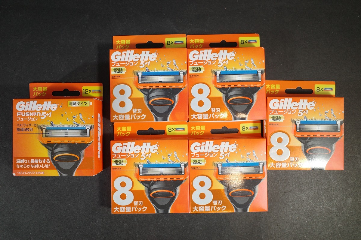 未使用 ジレット フュージョン5+1 替刃52個 電動タイプ 即決拍卖