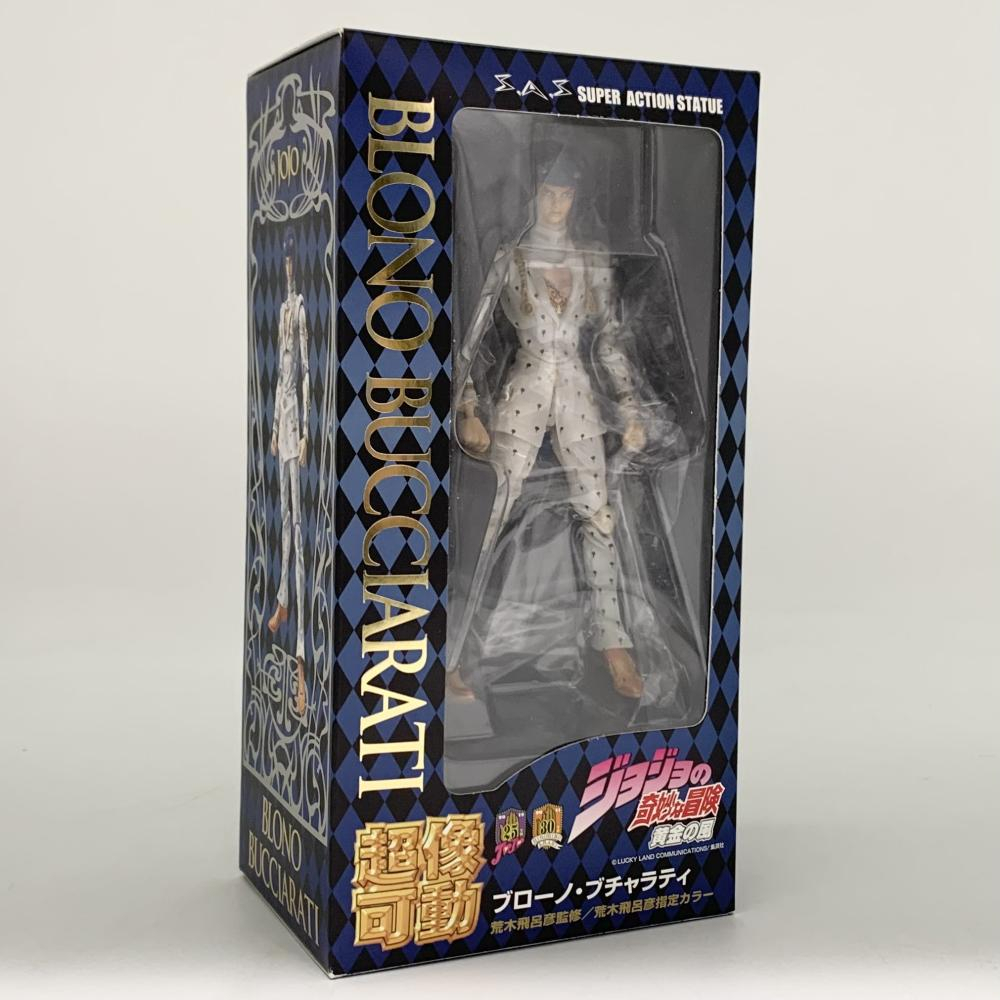 【中古】訳有/欠品有 メディコス・エンタテインメント ジョジョの奇妙な冒険 第五部 黄金の風 超像可動 -ブローノ・ブチャラティ-拍卖