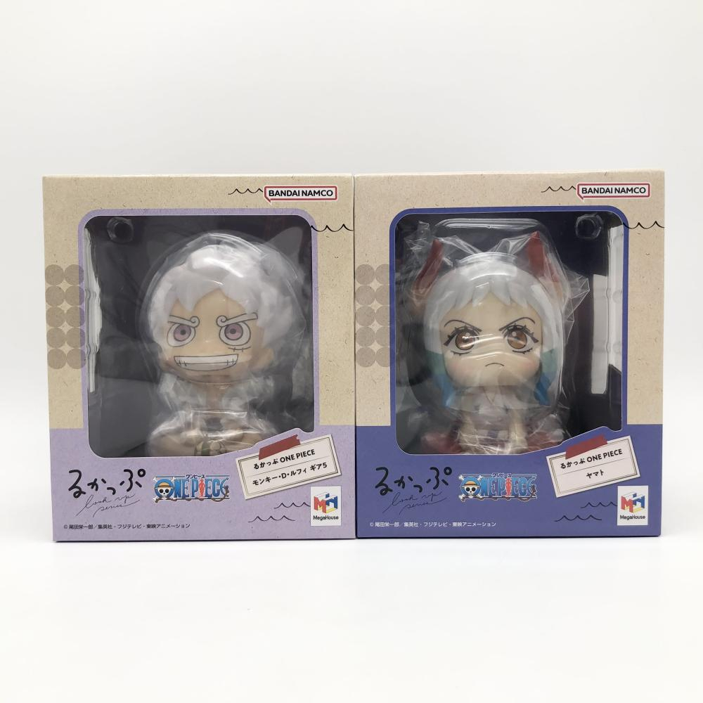 【中古】未開封 メガハウス ONE PIECE ワンピース るかっぷ ルフィ ギア5&ヤマト ヒトヒトの実 幻獣種 モデルニカとおでんの航海日誌拍卖