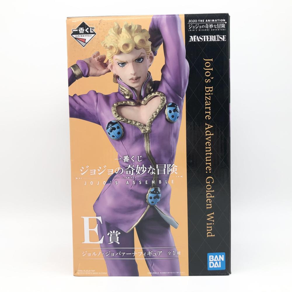 【中古】開封 バンダイ 一番くじ ジョジョの奇妙な冒険 JOJO'S ASSEMBLE E賞 ジョルノ・ジョバァーナ MASTERLISE マスターライズ拍卖